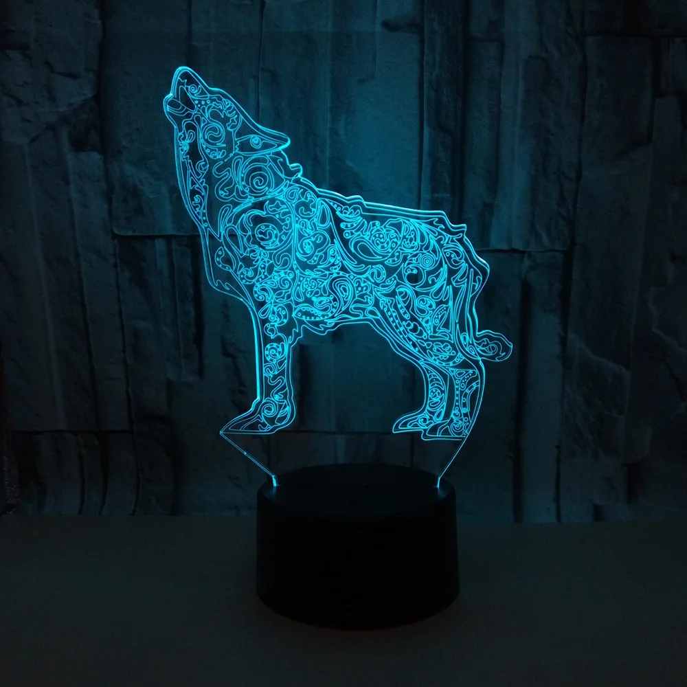 Новые акриловые 3d лампы Night Deco Wolf, сенсорный выключатель, 7 цветов, стерео, настольная лампа для спальни
Новые акриловые 3d лампы Night Deco Wolf, сенсорный выключатель, 7 цветов, стерео, настольная лампа для спальни