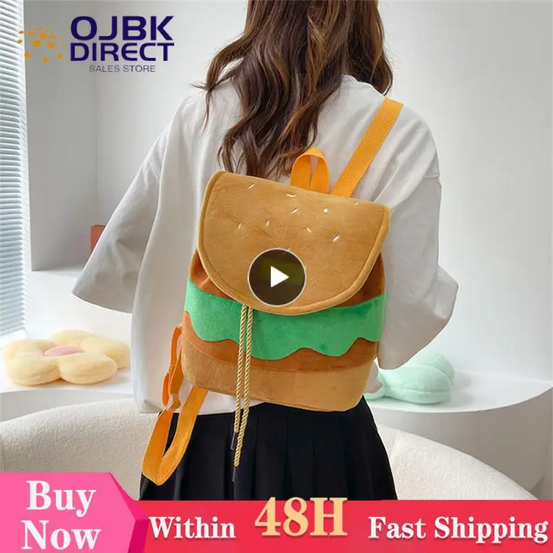 Kindergarten Plush Bags Cute Backpack Hamburg Backpack Velvet Beam Mouth Rope Backpack Backpack Hamburg Plush Backpack
Kindergarten Plush Bags Cute Backpack Hamburg Backpack Velvet Beam Mouth Rope Backpack Backpack Hamburg Plush Backpack