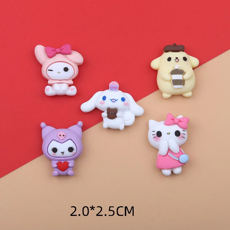 

New Sanrio Kawali Kuromi My Melody Cinnamoroll Pompompurin Phone Case Accessories Diy Handmade Materials Cute Girl Birthday Gift