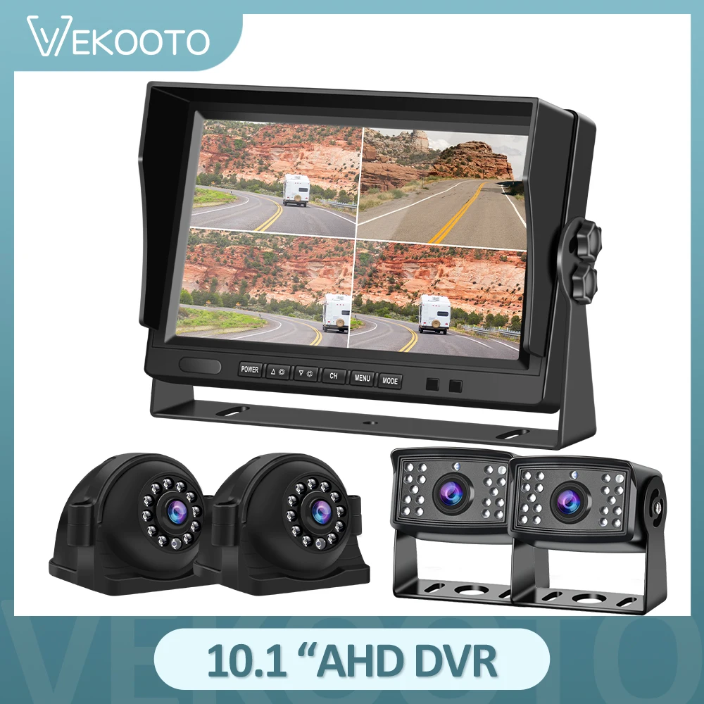 7 Inch AHD Recording DVR Truck Monitor with 1920*1080P Vehicle Rear View back up Camera for Truck Bus Support SD Card 4pin wire
7 Inch AHD Recording DVR Truck Monitor with 1920*1080P Vehicle Rear View back up Camera for Truck Bus Support SD Card 4pin wire