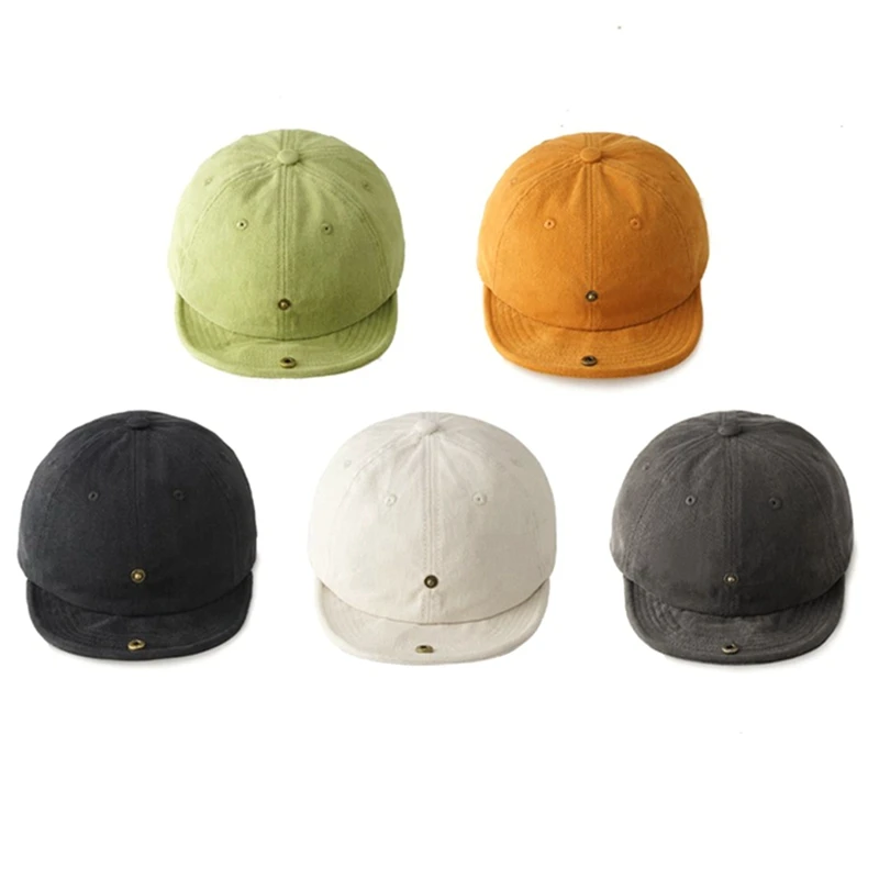 Solid Color Soft Top Shade Short Brim Women Baseball Cap Spring Summer Adjustment Rope Unisex Aldult Child Snapback Dad Hat
Solid Color Soft Top Shade Short Brim Women Baseball Cap Spring Summer Adjustment Rope Unisex Aldult Child Snapback Dad Hat