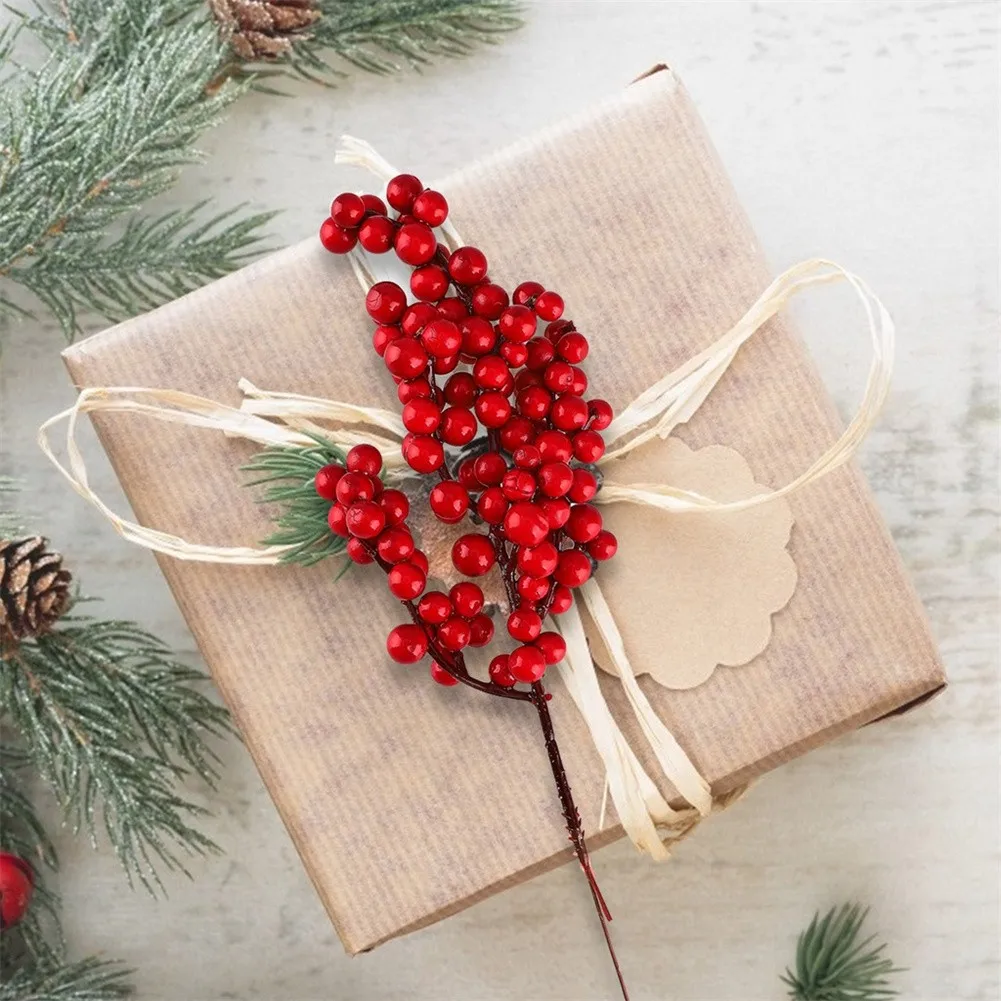 10PCS artificial flowers Red Berries 22cm Bouquet DIY Accessories Froth Christmas Decor for valentines day
10PCS artificial flowers Red Berries 22cm Bouquet DIY Accessories Froth Christmas Decor for valentines day