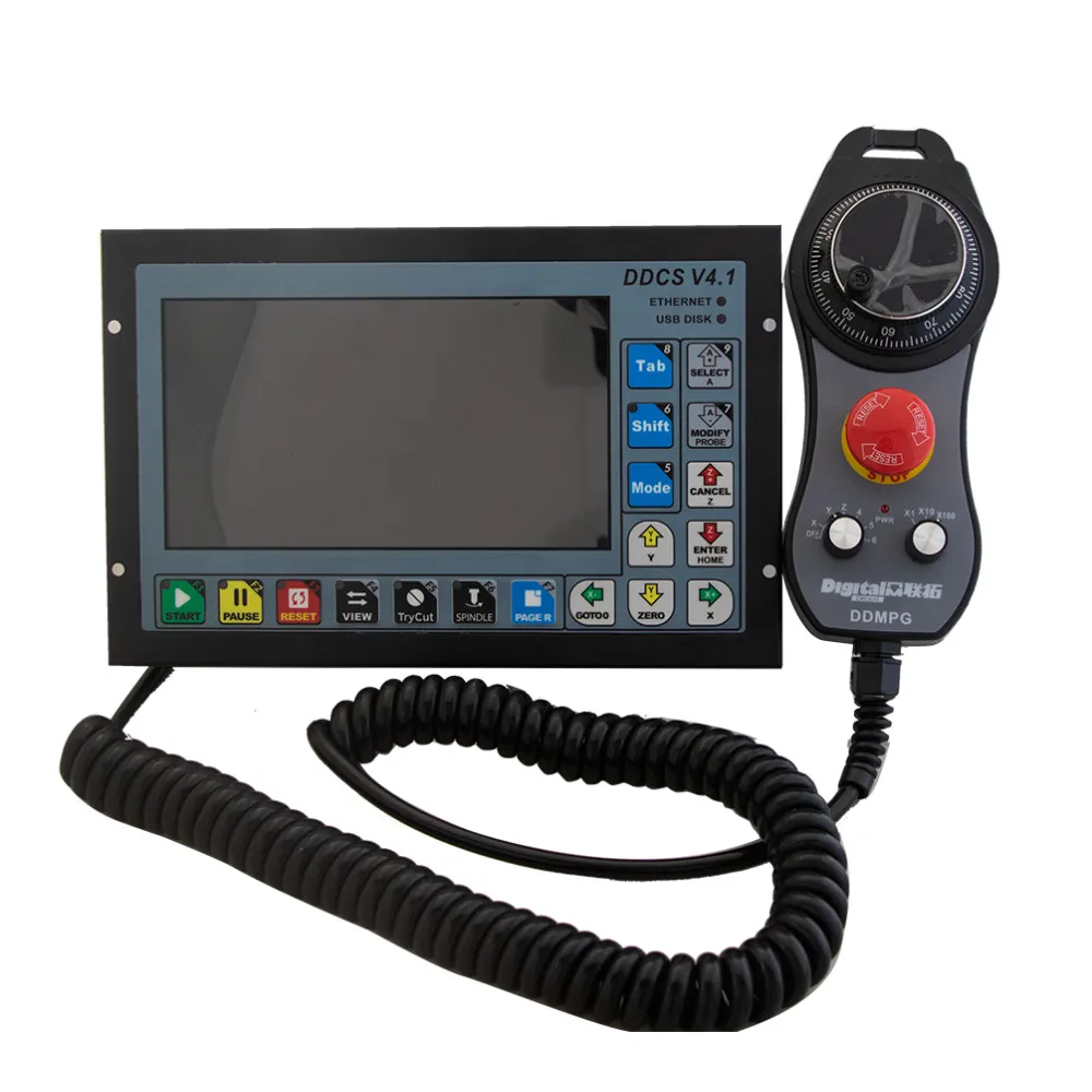 2022 New Digital Dream DDCSV4.1 3/4 Axis G Code CNC Offline Stand Alone Controller for CNC Router Milling Engraving Machines
2022 New Digital Dream DDCSV4.1 3/4 Axis G Code CNC Offline Stand Alone Controller for CNC Router Milling Engraving Machines