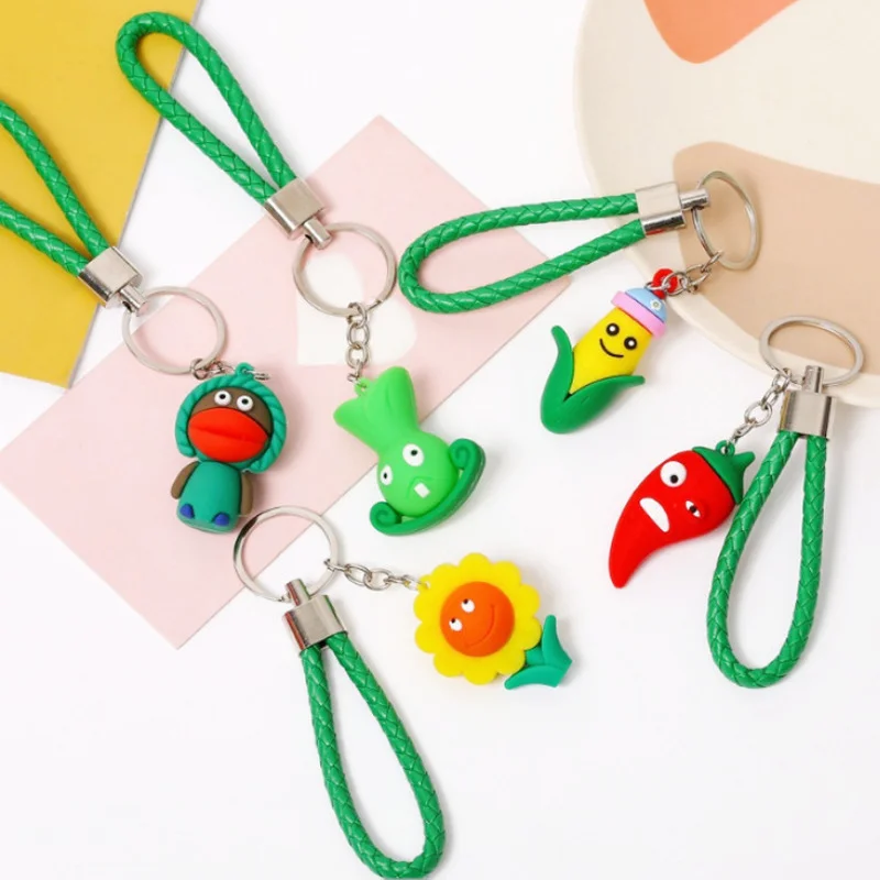 Creative Cute Corn Sunflower Keychain Personality Simulation Green Vegetable Pepper Keyring Man Car Keychains Woman Bag Pendant
Creative Cute Corn Sunflower Keychain Personality Simulation Green Vegetable Pepper Keyring Man Car Keychains Woman Bag Pendant