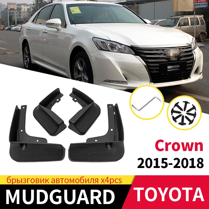 Car Mud Flaps For TOYOTA Crown 2015-2018 Mudflaps Splash Guard Matte Protection Mudguards Dust-proof Accessorie 4PCS
Car Mud Flaps For TOYOTA Crown 2015-2018 Mudflaps Splash Guard Matte Protection Mudguards Dust-proof Accessorie 4PCS