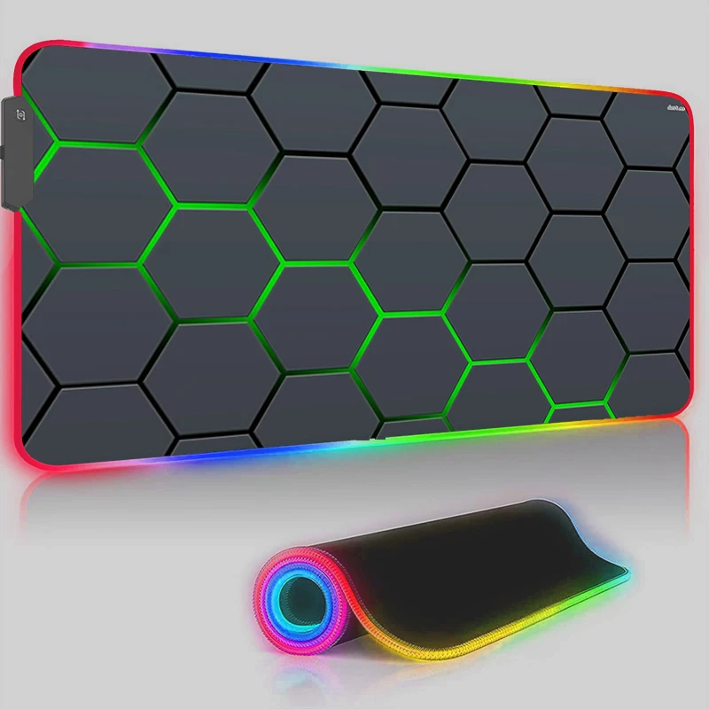 Luminous RGB Mouse Pad LED Gaming Anime Geometric Desk Protector Anti-skid Custom Rug Soft Keyboard Mat Mousepad Pc Accessories
Luminous RGB Mouse Pad LED Gaming Anime Geometric Desk Protector Anti-skid Custom Rug Soft Keyboard Mat Mousepad Pc Accessories