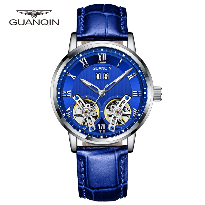 2022 Nwe GUANQIN-Business Sports Matching Mechanical Watch Automatic Winding Men's Watch Sapphire Tourbillon Men's Accessories
2022 Nwe GUANQIN-Business Sports Matching Mechanical Watch Automatic Winding Men's Watch Sapphire Tourbillon Men's Accessories