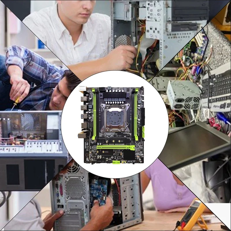 Материнская плата X99 для ПК, двухканальная материнская плата DDR3/DDR4 64 ГБ с поддержкой ECC, M.2 PCIE16X, USB3.0, SATA3.0
Материнская плата X99 для ПК, двухканальная материнская плата DDR3/DDR4 64 ГБ с поддержкой ECC, M.2 PCIE16X, USB3.0, SATA3.0