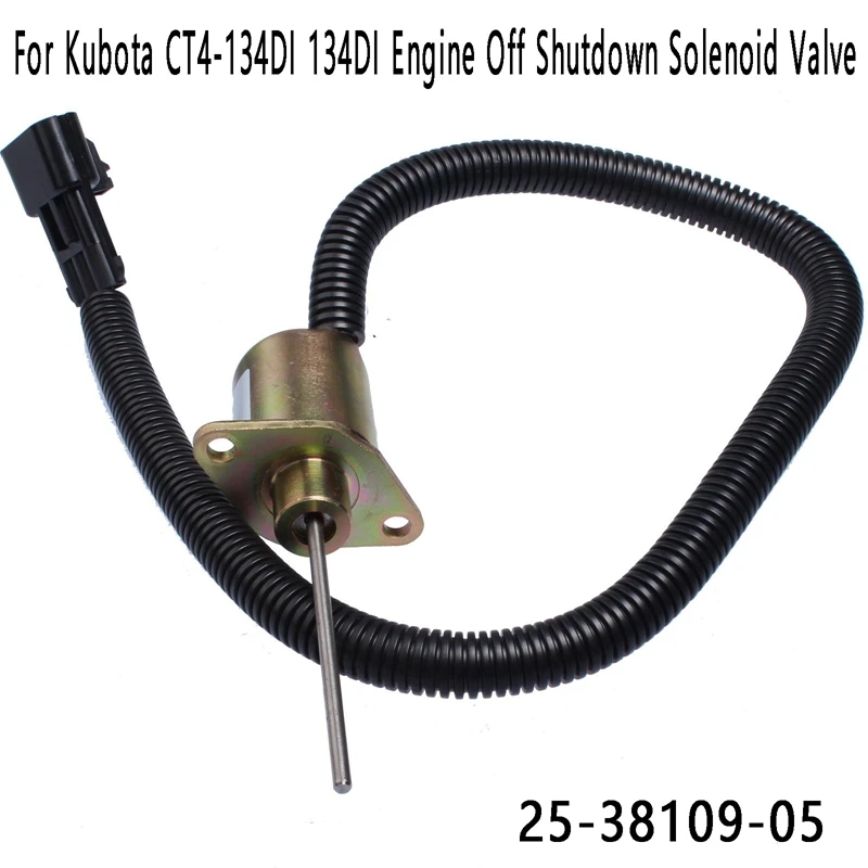 Excavator Solenoid Valve Off Shutdown Solenoid Flameout Solenoid Valve 25-38109-05 For CT4-134DI 134DI Engine
Excavator Solenoid Valve Off Shutdown Solenoid Flameout Solenoid Valve 25-38109-05 For CT4-134DI 134DI Engine