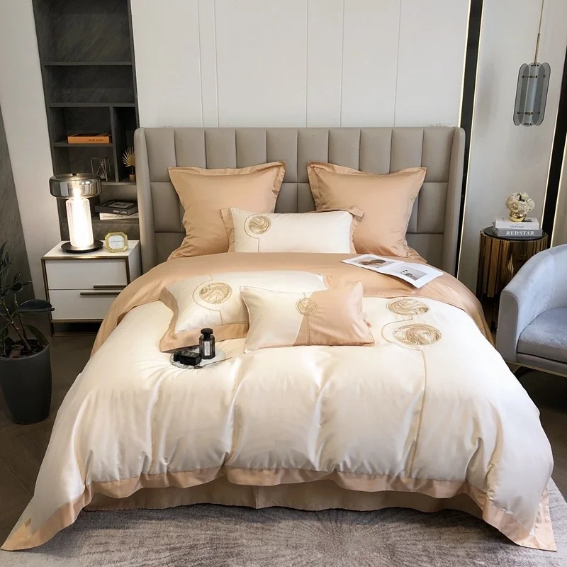 100%Egyptian Cotton Boho Duvet Cover Double Queen King 4Pcs Geometric Embroidered Soft Bedding Set Bed Sheet Pillowcases
100%Egyptian Cotton Boho Duvet Cover Double Queen King 4Pcs Geometric Embroidered Soft Bedding Set Bed Sheet Pillowcases