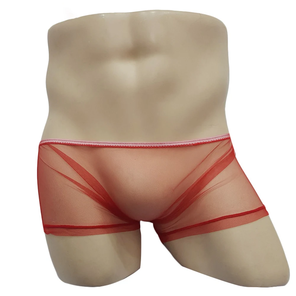 Male Boxer Men Briefs Underwear Sexy Fashion Low Rise Sissy Mesh Underpants See Through Lingerie Thin Shorts Tanga
Male Boxer Men Briefs Underwear Sexy Fashion Low Rise Sissy Mesh Underpants See Through Lingerie Thin Shorts Tanga
