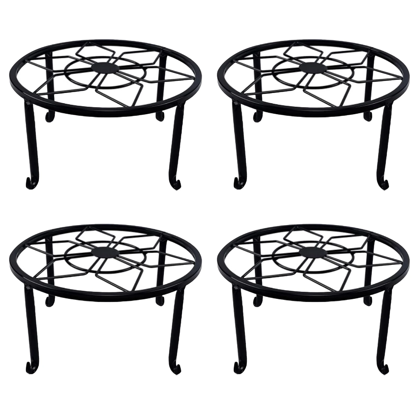 4pcs For Flower Pot Plant Stand Support Planter Container Display Rack Heavy Duty Home Anti Rust Indoor Outdoor Iron Art Balcony
4pcs For Flower Pot Plant Stand Support Planter Container Display Rack Heavy Duty Home Anti Rust Indoor Outdoor Iron Art Balcony