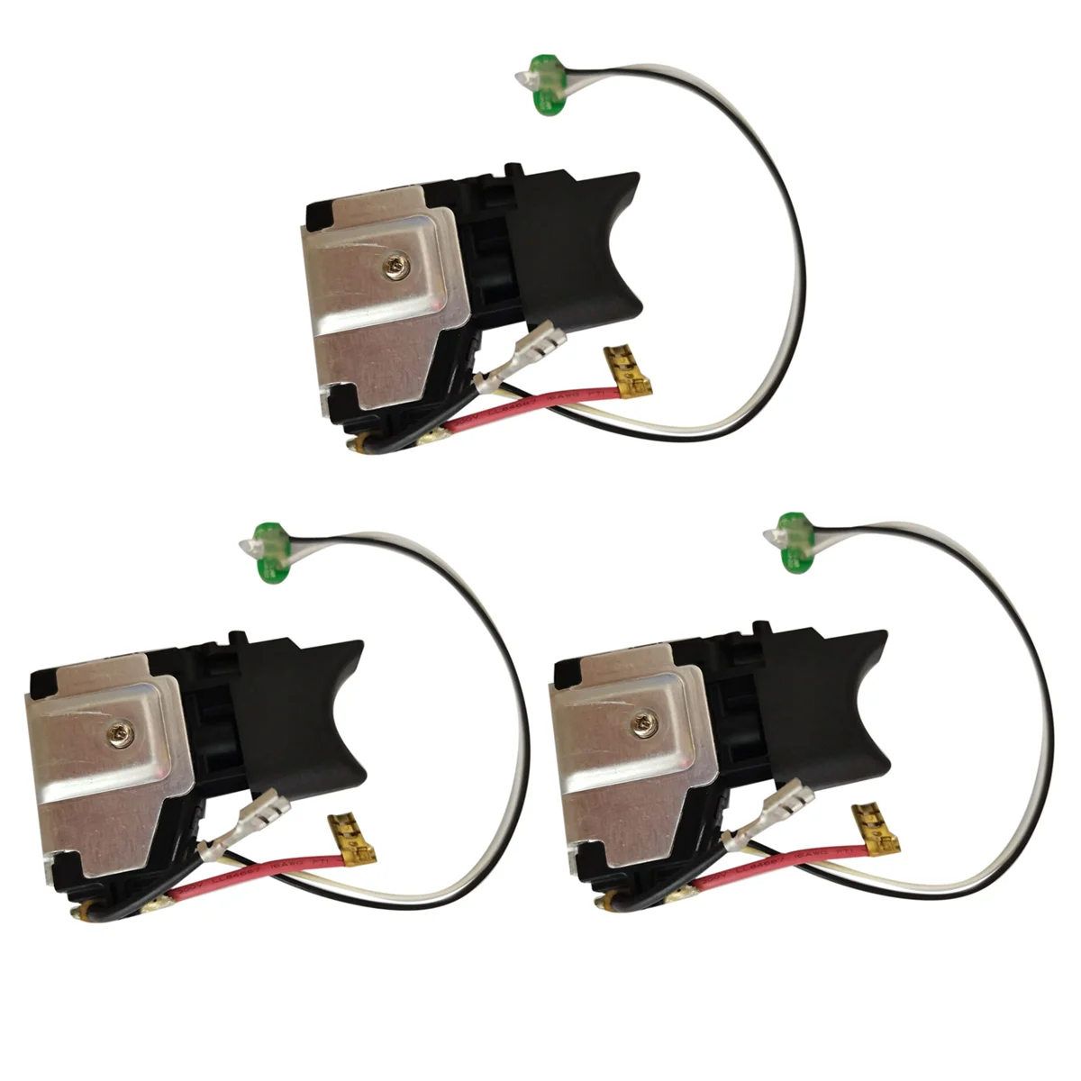 3X переключатель триггера для Makita 650699-7 6506997 650645-0 6506450 DF330DWE DF030DWE TD090DWE TD090D DF330D DF030D DF330DWLE
3X переключатель триггера для Makita 650699-7 6506997 650645-0 6506450 DF330DWE DF030DWE TD090DWE TD090D DF330D DF030D DF330DWLE