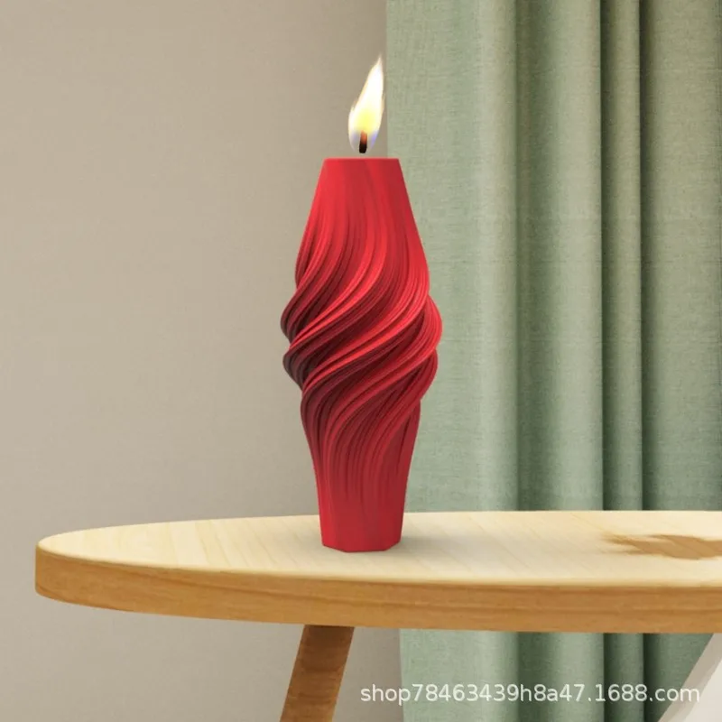 European Style Silicone Mold For Wedding Candle Mold New Wave Rotating Column Soap Molud Aromatherapy Wedding Gifts Handmade
European Style Silicone Mold For Wedding Candle Mold New Wave Rotating Column Soap Molud Aromatherapy Wedding Gifts Handmade