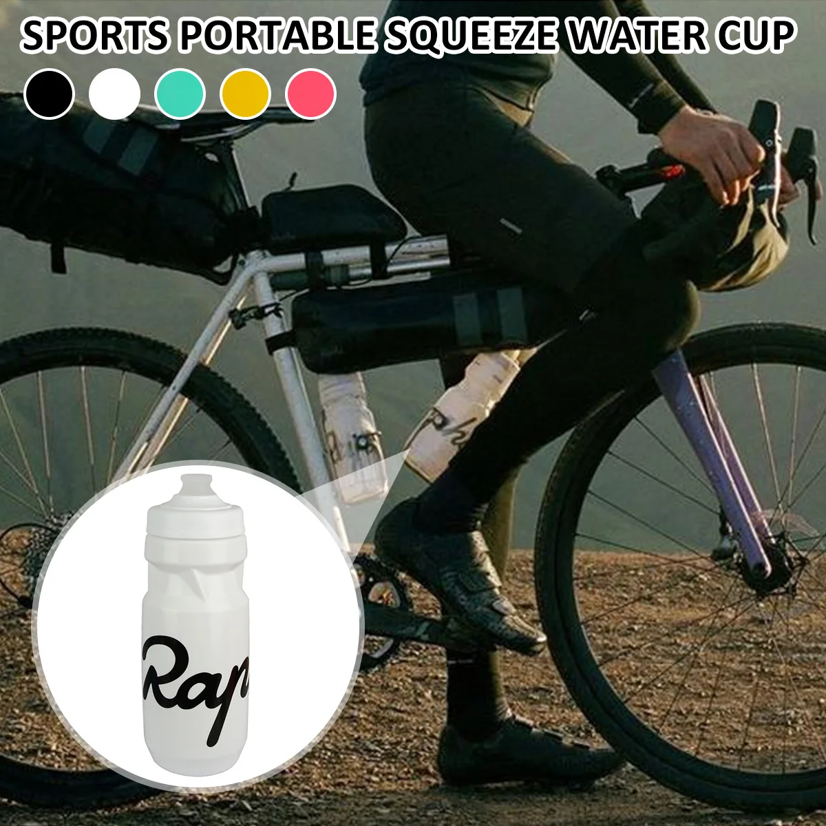 Cycling Water Bottle Sports Squeeze Water Bottle 610ml Leak-Proof Squeezable Bike MTB Camping Hiking Sports Water Bottle
Cycling Water Bottle Sports Squeeze Water Bottle 610ml Leak-Proof Squeezable Bike MTB Camping Hiking Sports Water Bottle