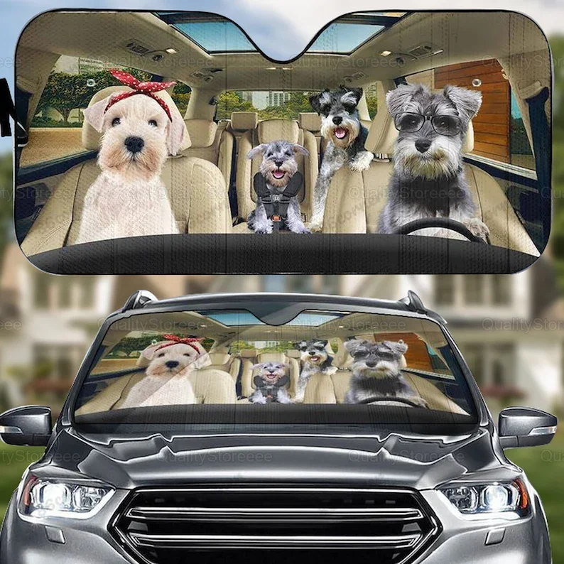 Автомобильный солнцезащитный козырек Schnauzer, автомобильный солнцезащитный козырек для собак, украшение для автомобиля шнауцера, автомобиль...
Автомобильный солнцезащитный козырек Schnauzer, автомобильный солнцезащитный козырек для собак, украшение для автомобиля шнауцера, автомобиль...