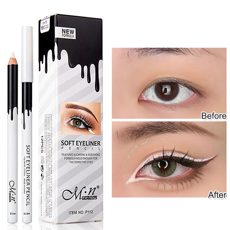 1/2/3/5PCS Eyeliner Pencil Smooth Easy to Wear Waterproof Lasting Quick Dry White Eye Liner Party Personalized Makeup Cosmetics
1/2/3/5PCS Eyeliner Pencil Smooth Easy to Wear Waterproof Lasting Quick Dry White Eye Liner Party Personalized Makeup Cosmetics