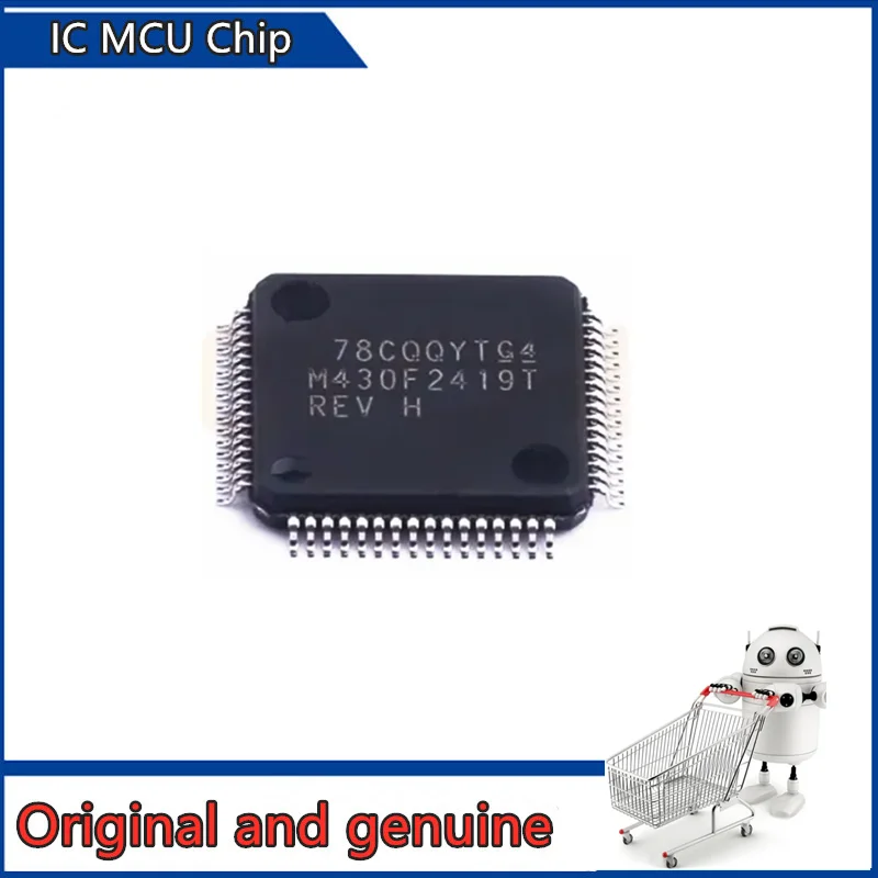 MSP430F2419TPMR MSP430F2419TPM MSP430F2419 MSP430F MSP430 LQFP-64 IC MCU Chip Electronic Components
MSP430F2419TPMR MSP430F2419TPM MSP430F2419 MSP430F MSP430 LQFP-64 IC MCU Chip Electronic Components