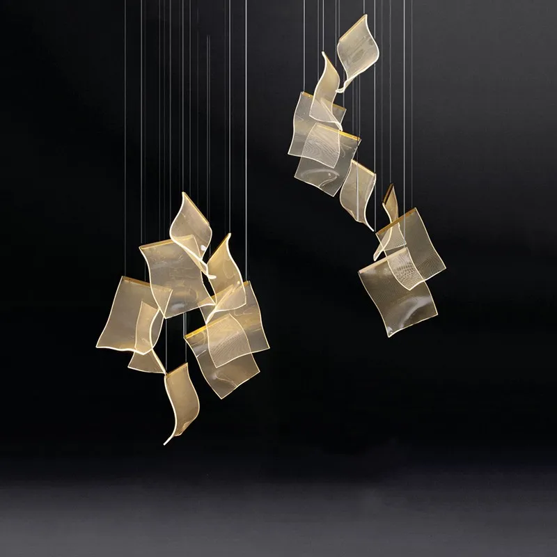 LED Art Chandelier Pendant Lamp Ceiling Light Guide Duplex Rotating Staircase Postmodern Creative Dining Living Hanging
LED Art Chandelier Pendant Lamp Ceiling Light Guide Duplex Rotating Staircase Postmodern Creative Dining Living Hanging