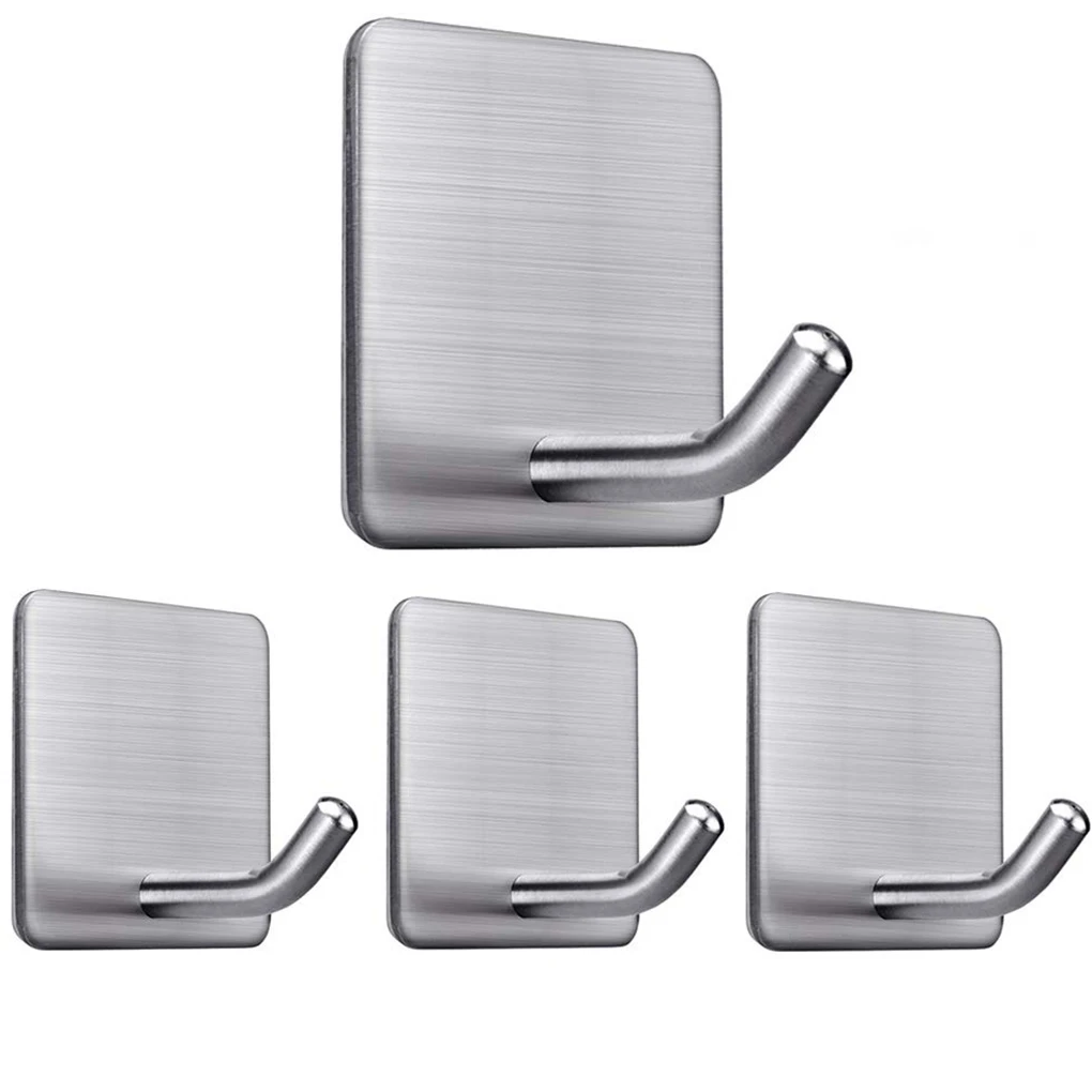 4 шт., настенные крючки из нержавеющей стали 304
4 шт., настенные крючки из нержавеющей стали 304