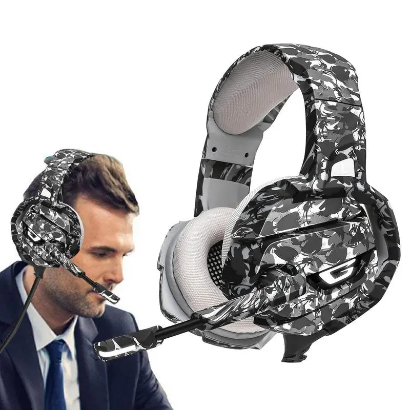 Game Headphones Headsets Bass Stereo Over-Head Earphone PC Laptop Microphone Noise-reduction Wired Headset For Computer
Game Headphones Headsets Bass Stereo Over-Head Earphone PC Laptop Microphone Noise-reduction Wired Headset For Computer