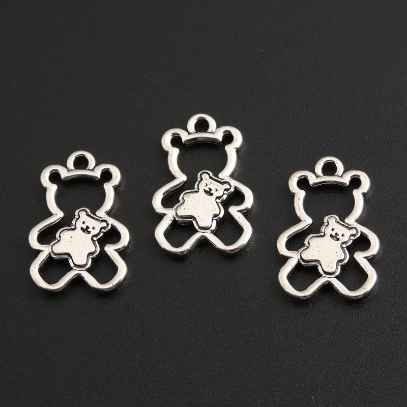 Подвеска в виде медведя, серебристого цвета, 40 шт., 20 х14 мм
Подвеска в виде медведя, серебристого цвета, 40 шт., 20 х14 мм