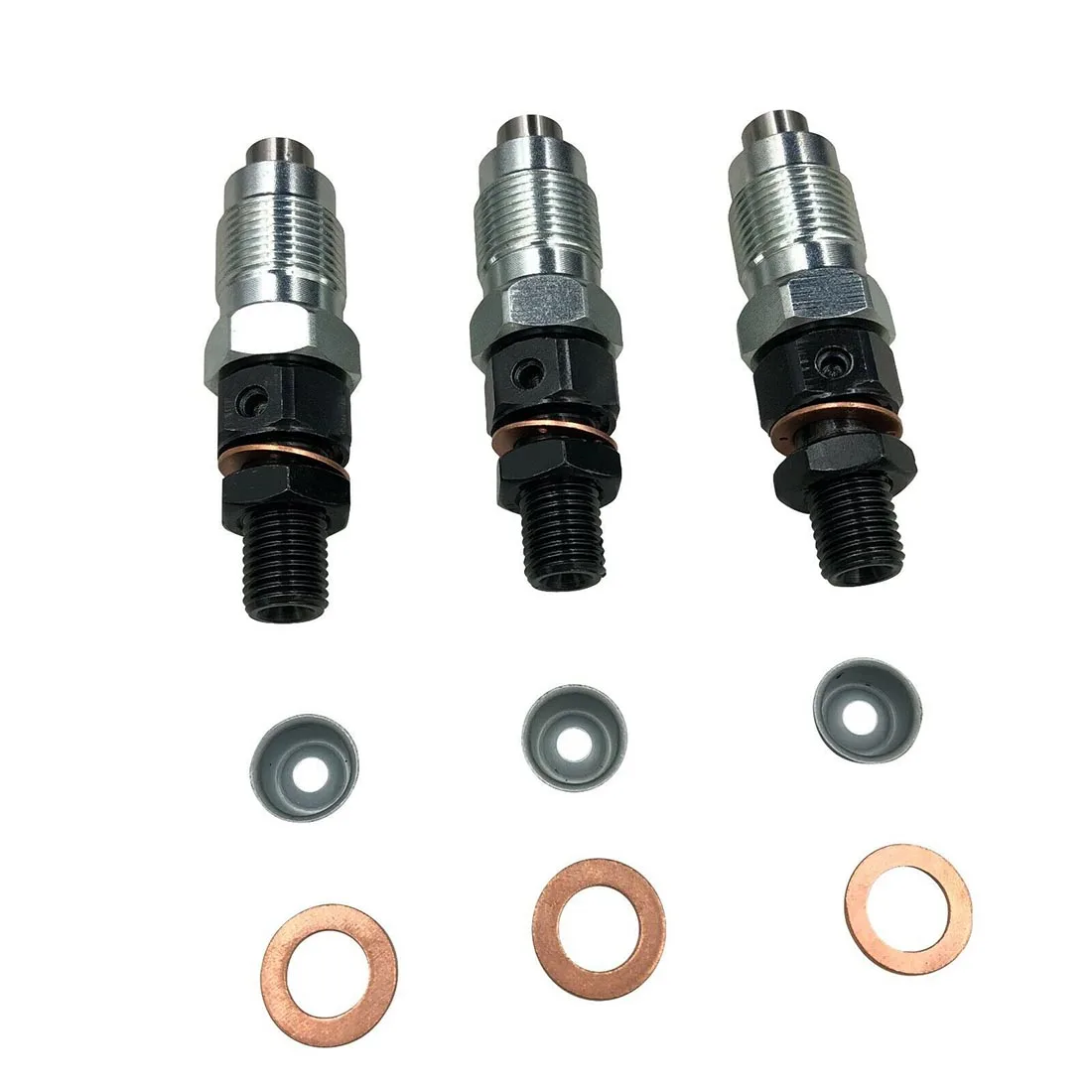 3pc Fuel Injectors H1600-53000 16001-53002 16001-53000 For Kubota D722 D782 GF1800E D902 Z402 Z482 Z602 G1800 Engine G2160 G1800
3pc Fuel Injectors H1600-53000 16001-53002 16001-53000 For Kubota D722 D782 GF1800E D902 Z402 Z482 Z602 G1800 Engine G2160 G1800
