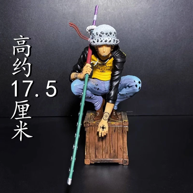 Фигурка аниме Trafalgar Law, 17,5 см, фигурка сидящего ряда ручной работы, ПВХ автомобильная модель, подвесная игрушка для мальчиков, подарок
Фигурка аниме Trafalgar Law, 17,5 см, фигурка сидящего ряда ручной работы, ПВХ автомобильная модель, подвесная игрушка для мальчиков, подарок