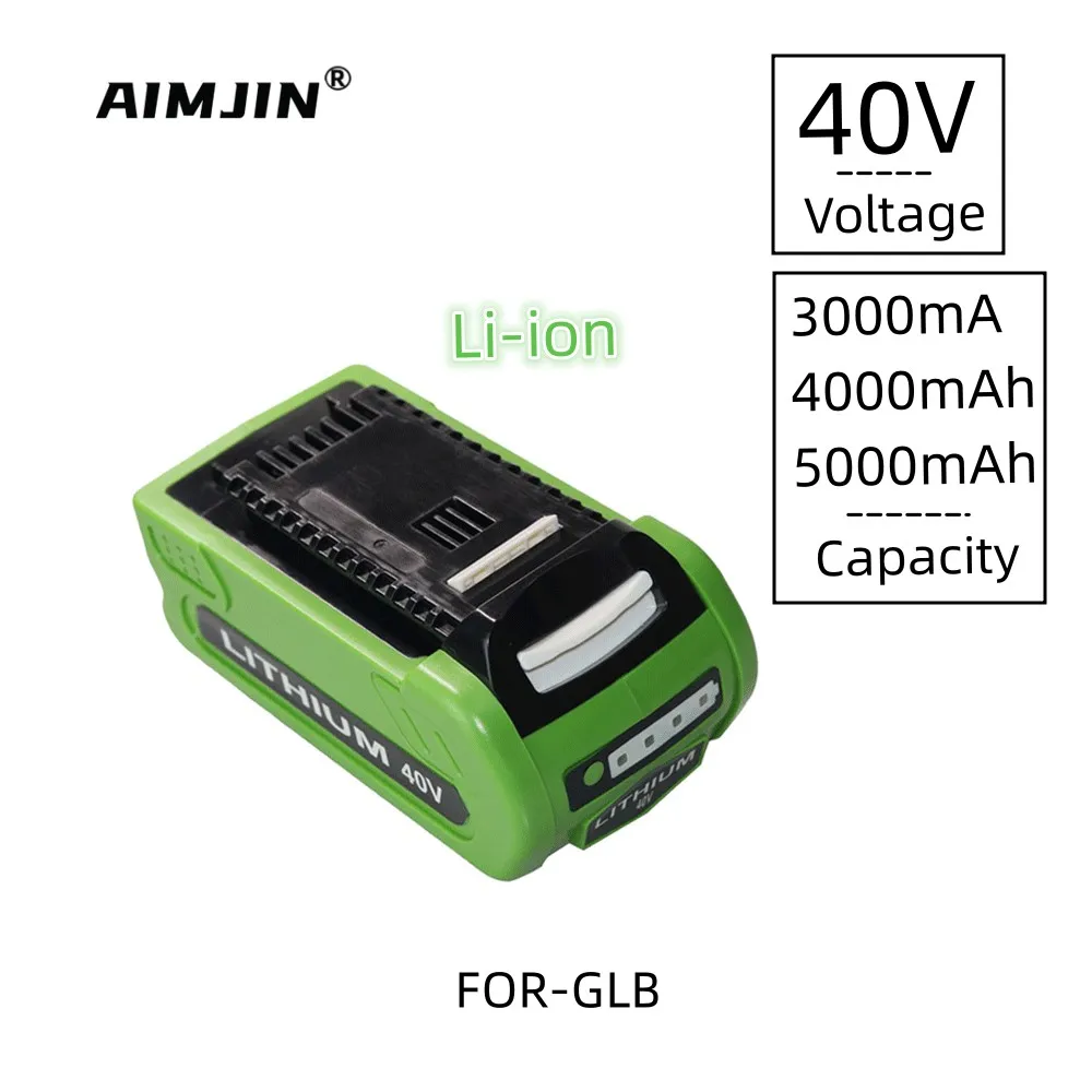 40v G-MAX 4.0Ah Rechargeable Battery for Greenworks 29252,22262, 25312, 25322, 20642, 22272, 27062, 21242
40v G-MAX 4.0Ah Rechargeable Battery for Greenworks 29252,22262, 25312, 25322, 20642, 22272, 27062, 21242