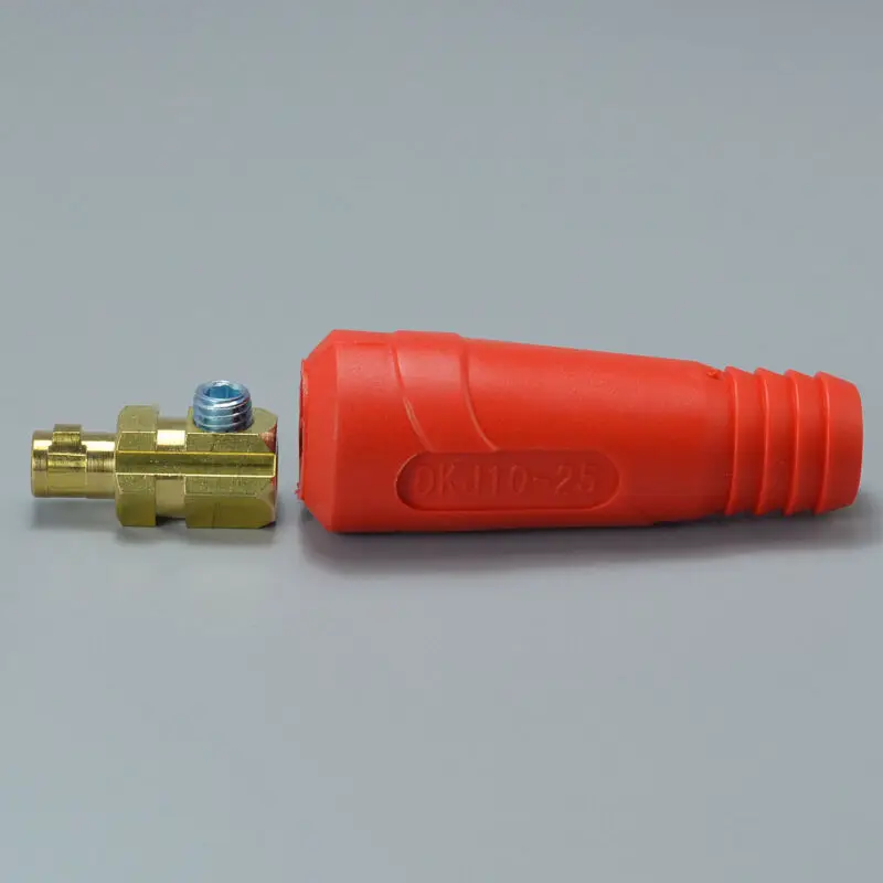 TIG Welding Cable Panel Connector Socket Welding Accessories DKJ10-25 & DKZ10-25 Quick Fitting Connector Welding Soldering Tools
TIG Welding Cable Panel Connector Socket Welding Accessories DKJ10-25 & DKZ10-25 Quick Fitting Connector Welding Soldering Tools