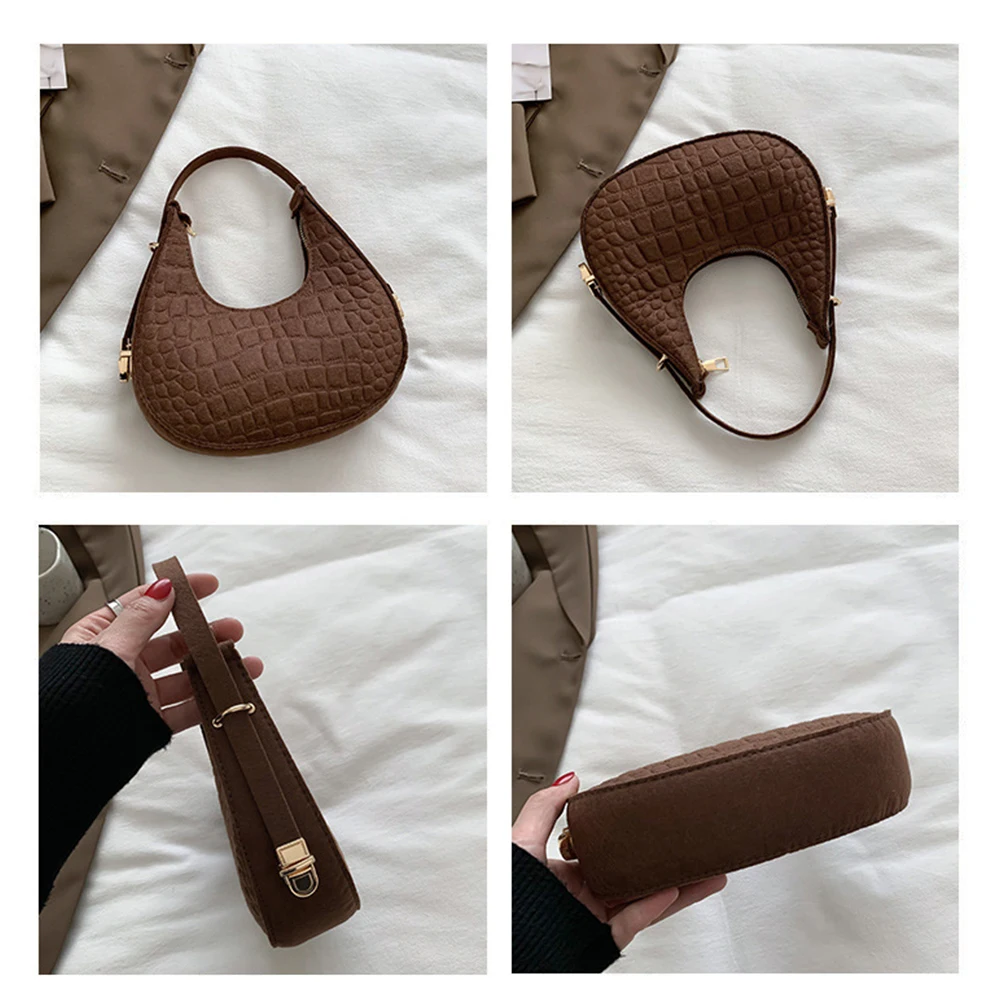 Fashion Small Shoulder Underarm Bags Women Crocodile Pattern Armpit Shoulder Bag Brand Clutch Hobos Summer Simple Handbags Bolso
Fashion Small Shoulder Underarm Bags Women Crocodile Pattern Armpit Shoulder Bag Brand Clutch Hobos Summer Simple Handbags Bolso