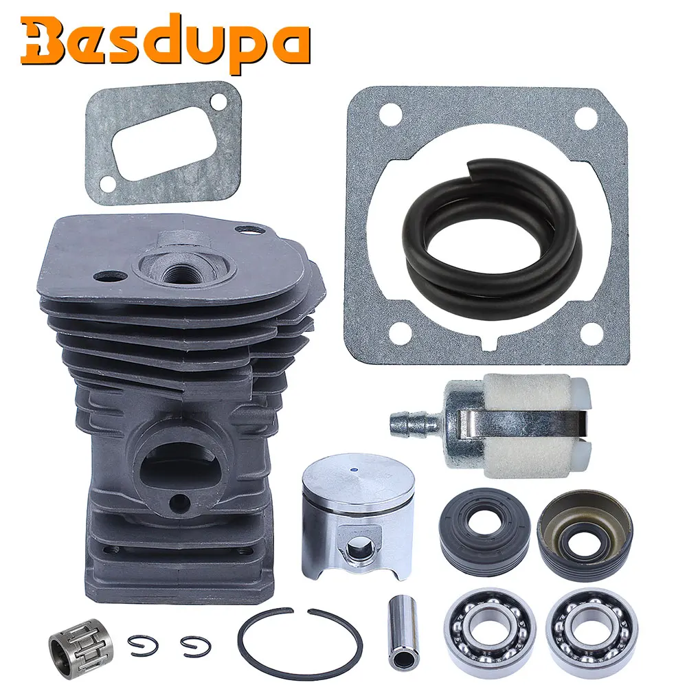 40MM Cylinder Piston Gasket Kit For Husqvarna 340 345 E 350EPA Jonsered CS 2141 2145 2150 Chainsaw
40MM Cylinder Piston Gasket Kit For Husqvarna 340 345 E 350EPA Jonsered CS 2141 2145 2150 Chainsaw