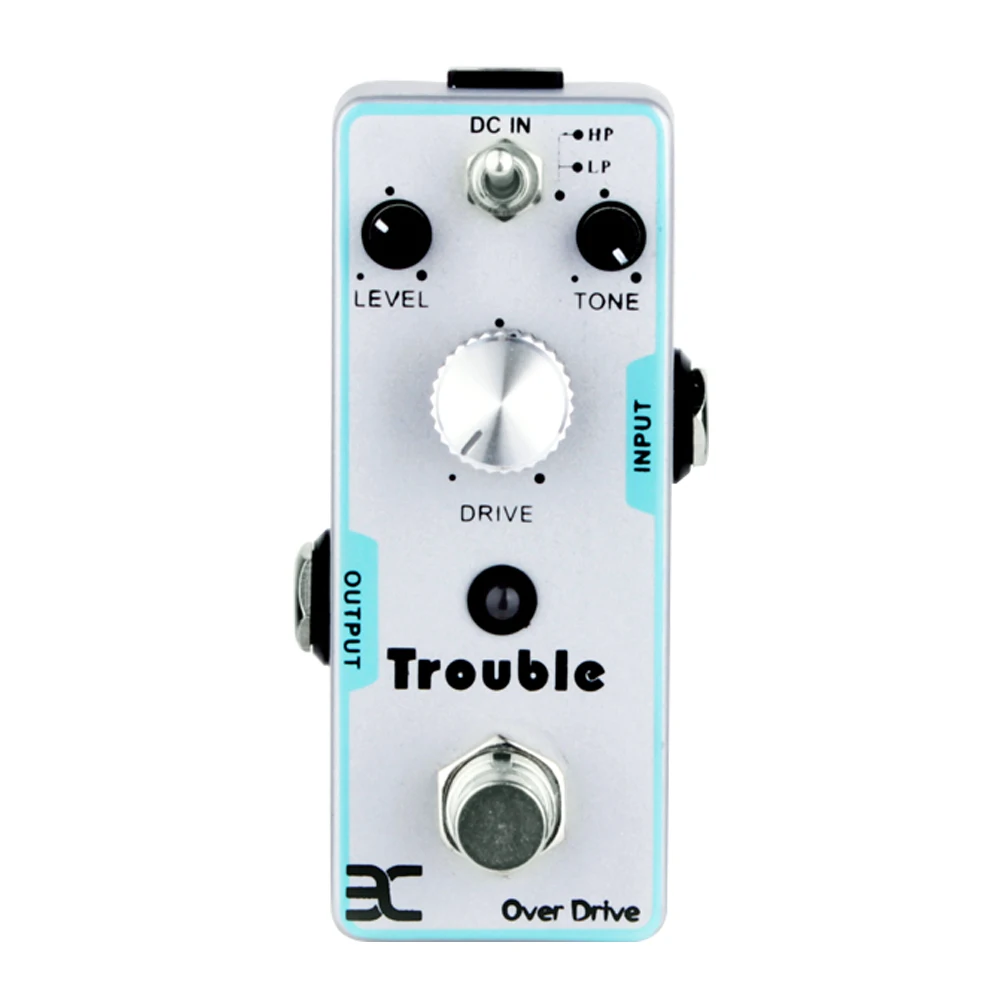 ENO TC16 Trouble Overdrive Effects Pedal True Bypass Electronic Tube Distortion Tone Electric Guitar Effects Pedal Accessories
ENO TC16 Trouble Overdrive Effects Pedal True Bypass Electronic Tube Distortion Tone Electric Guitar Effects Pedal Accessories