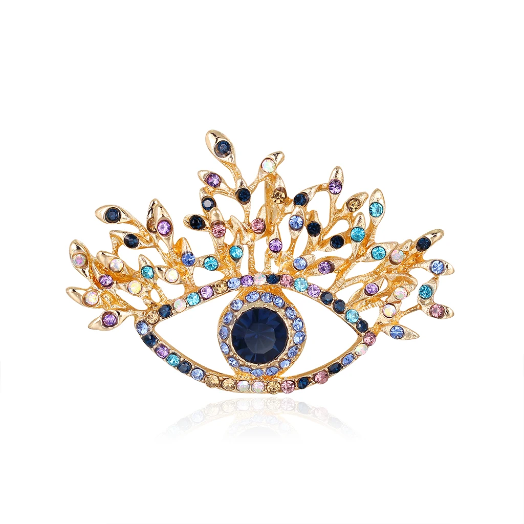 TULX Crystal Rhinestone Eye Brooches For Women Alloy Beauty Lucky Eye Beads Weddings Party Brooch Pins Shirt Jewelry
TULX Crystal Rhinestone Eye Brooches For Women Alloy Beauty Lucky Eye Beads Weddings Party Brooch Pins Shirt Jewelry
