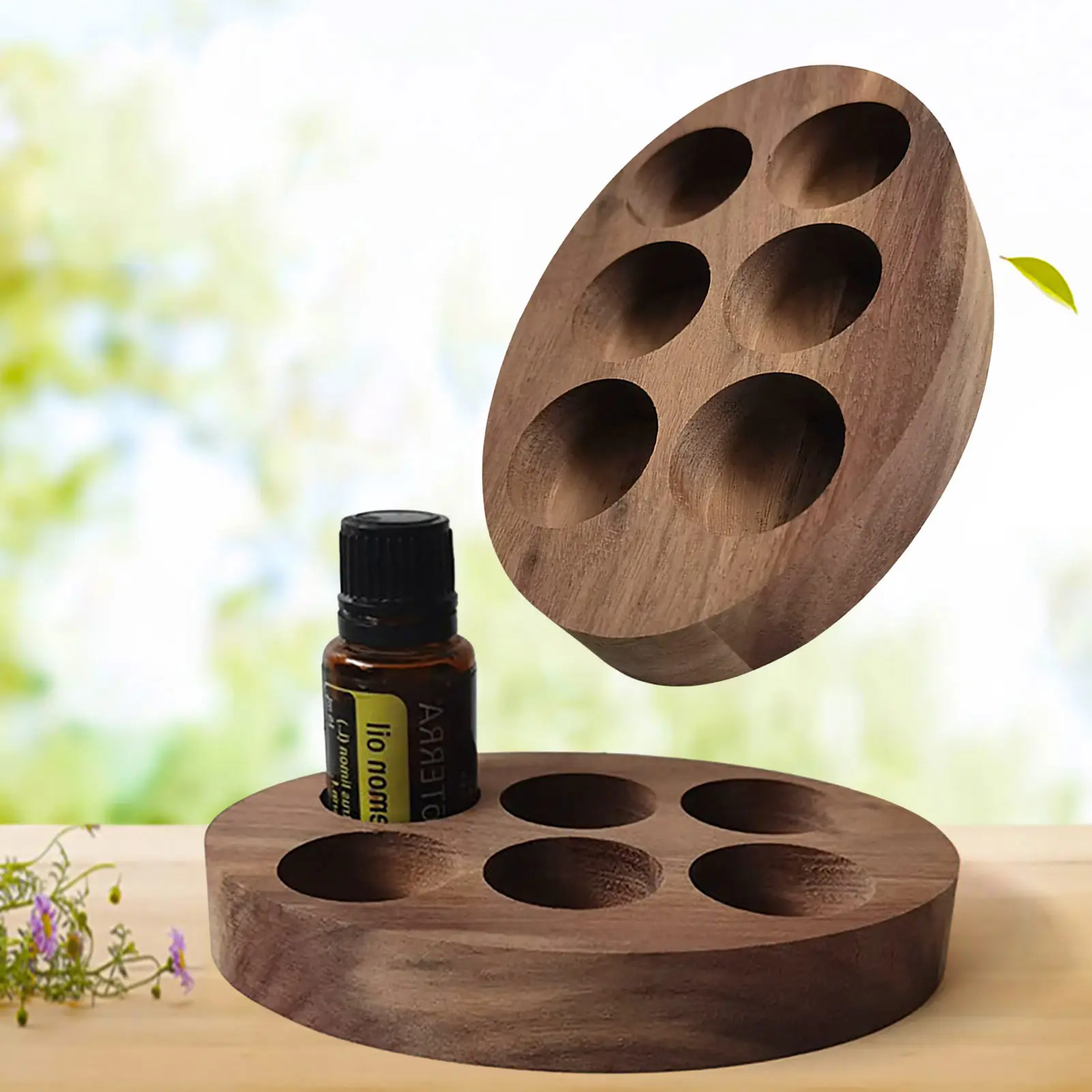Wooden Essential Oil Storage Organizer Practical Oil Display Stand With 6 Slots For Essential Oil Nail Polishes Mini Plants 2022
Wooden Essential Oil Storage Organizer Practical Oil Display Stand With 6 Slots For Essential Oil Nail Polishes Mini Plants 2022