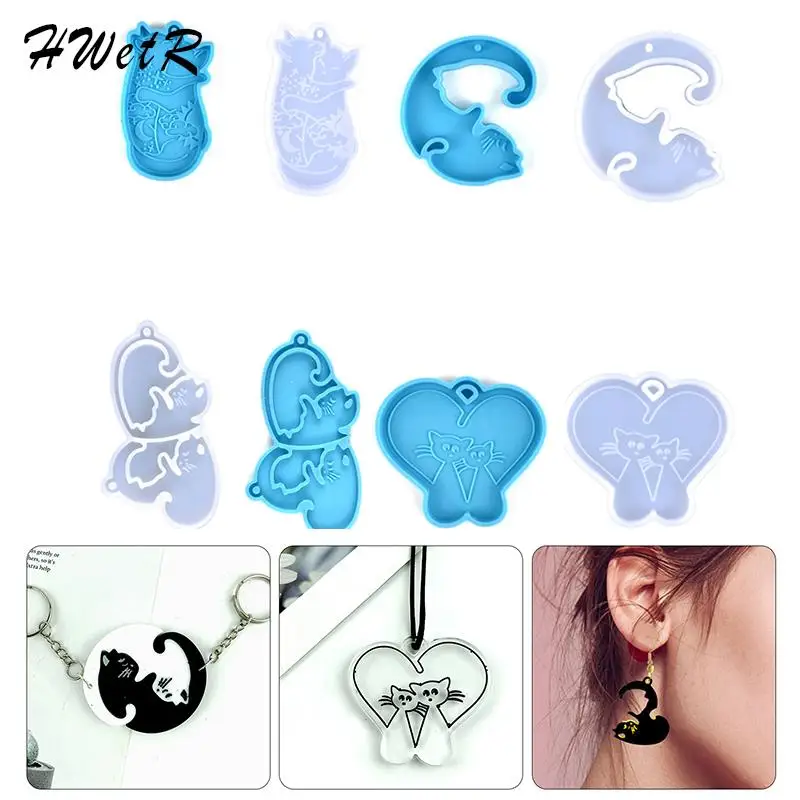 Брелок в форме сердца, кошки, искусственная Бриллиантовая подвеска «сделай сам», ювелирные изделия, серьги, силиконовые формы
Брелок в форме сердца, кошки, искусственная Бриллиантовая подвеска «сделай сам», ювелирные изделия, серьги, силиконовые формы