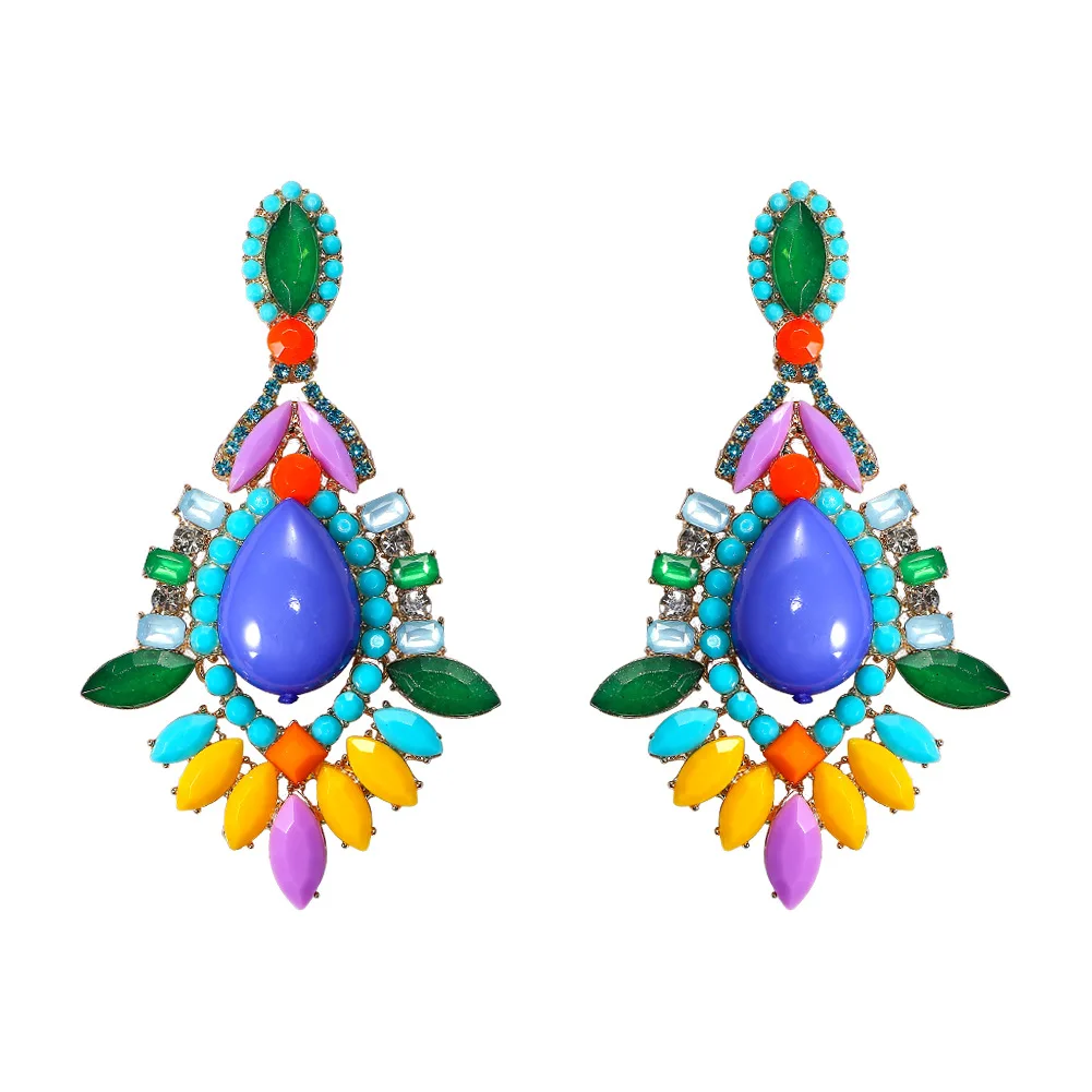 Vintage Flower Earrings Alloy Resin Flower Earrings Long Drop Earring Jewelry Accessories For Women
Vintage Flower Earrings Alloy Resin Flower Earrings Long Drop Earring Jewelry Accessories For Women