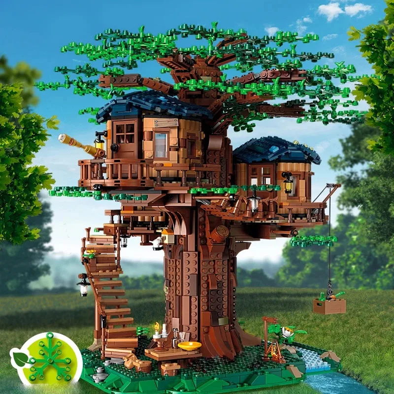 Tree House The Biggest Tree Model Moc Building Blocks Ideas 21318 Bricks Diy Educational Toys Gift for Children 1013Pcs In Stock
Tree House The Biggest Tree Model Moc Building Blocks Ideas 21318 Bricks Diy Educational Toys Gift for Children 1013Pcs In Stock