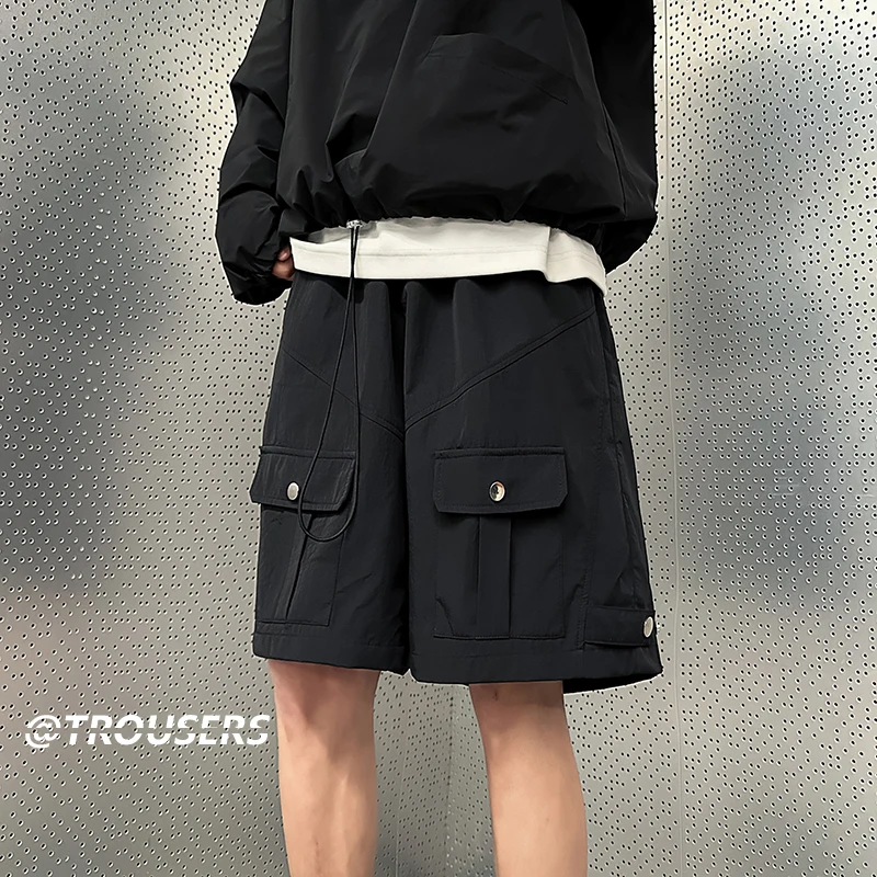 Summer Shorts Men Fashion Retro Pocket Shorts Mens Japanese Streetwear Hip-hop Loose Straight Shorts Men Cargo Pants M-3XL
Summer Shorts Men Fashion Retro Pocket Shorts Mens Japanese Streetwear Hip-hop Loose Straight Shorts Men Cargo Pants M-3XL