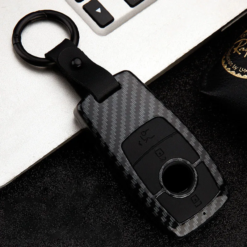 ABS Carbon Fibe Car Key Cover Keychain Case For Mercedes Benz A B C E S G Class GLC CLS CLA GLR AMG Maybach X167 W205 W212 W213
ABS Carbon Fibe Car Key Cover Keychain Case For Mercedes Benz A B C E S G Class GLC CLS CLA GLR AMG Maybach X167 W205 W212 W213