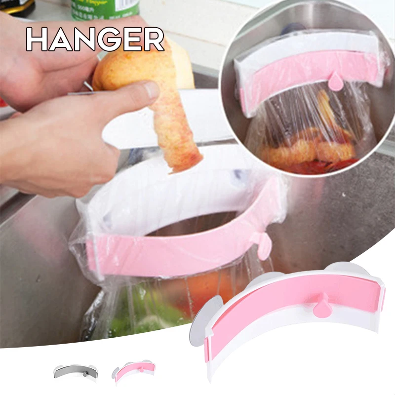 Sink Foldable Garbage Rack with 3 Strong Suction Cup Bag Holder Kitchen Storage Hanger Hot Sale Kitchen Storage Hanger
Sink Foldable Garbage Rack with 3 Strong Suction Cup Bag Holder Kitchen Storage Hanger Hot Sale Kitchen Storage Hanger