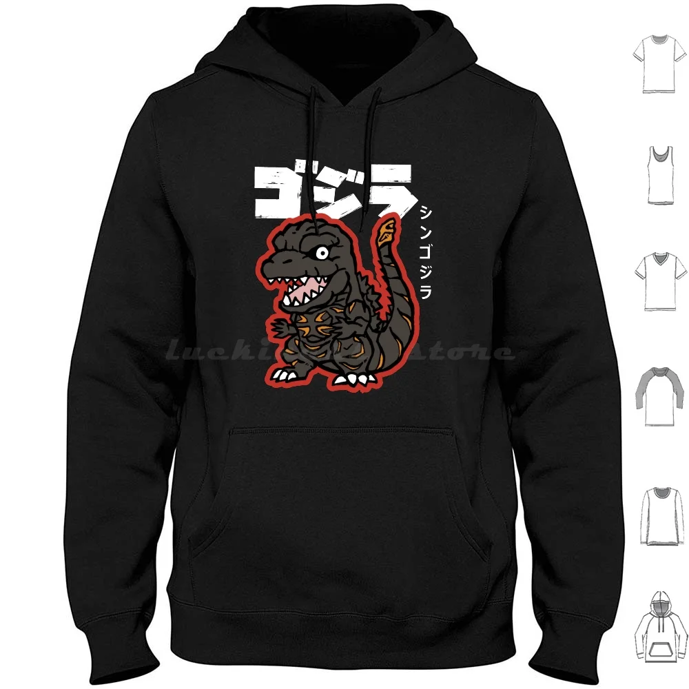 Детская толстовка с капюшоном Gojira из хлопка с длинным рукавом в японском стиле кайдзю, в японском стиле, модель Jdm Monster, аниме Kawaii, Забавный комикс в стиле ретро 
Детская толстовка с капюшоном Gojira из хлопка с длинным рукавом в японском стиле кайдзю, в японском стиле, модель Jdm Monster, аниме Kawaii, Забавный комикс в стиле ретро
