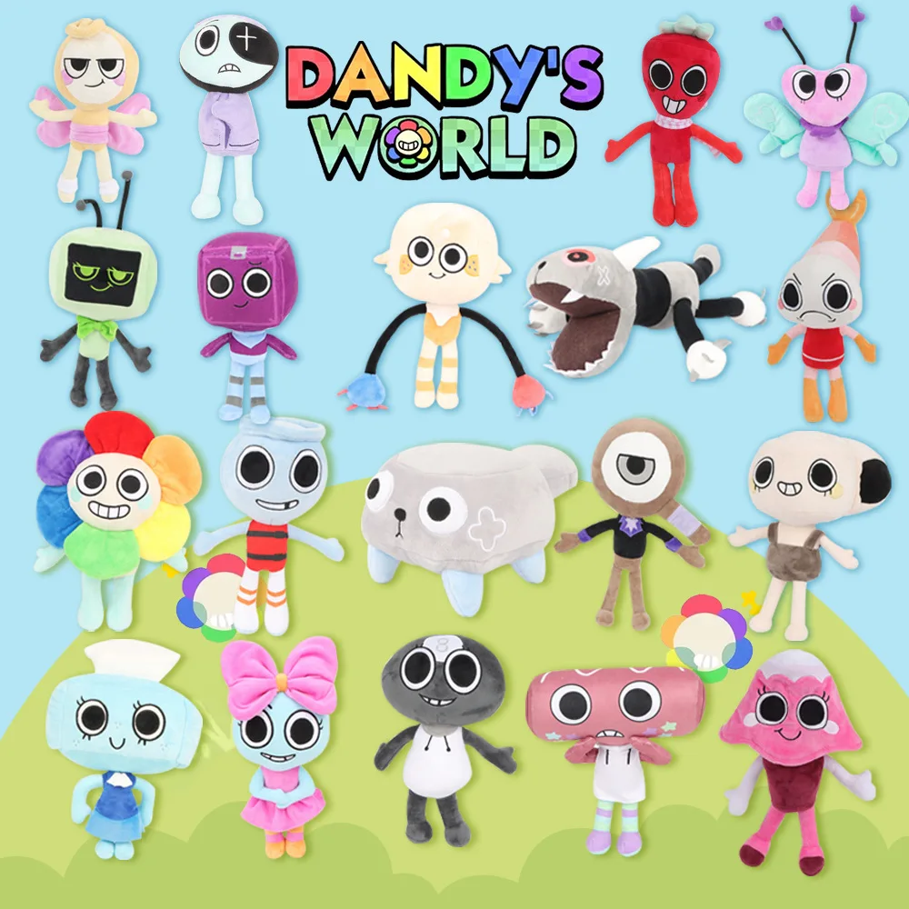 35 см Dandy's World плюшевая милая кукла Dandy мягкая игра ужасов гоob галька подушка