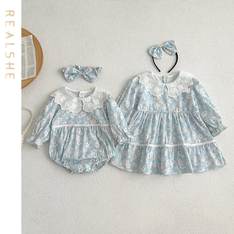 Sweet Newborn Infant Baby Girls Rompers Long Sleeve Floral Lace Jumpsuits 2023 New Girl Dress Toddler Summer Clothing
Sweet Newborn Infant Baby Girls Rompers Long Sleeve Floral Lace Jumpsuits 2023 New Girl Dress Toddler Summer Clothing