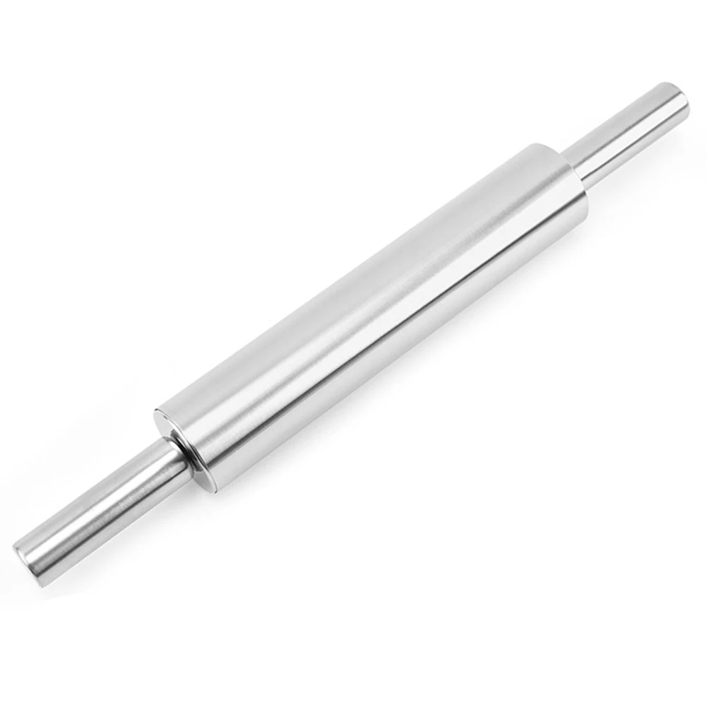 Stainless Steel Rolling Pin Rolling Noodle Skin Baking Rolling Pin Dough Roller Pin Bake Tool For Make Pastry Pizza Noddle Part
Stainless Steel Rolling Pin Rolling Noodle Skin Baking Rolling Pin Dough Roller Pin Bake Tool For Make Pastry Pizza Noddle Part