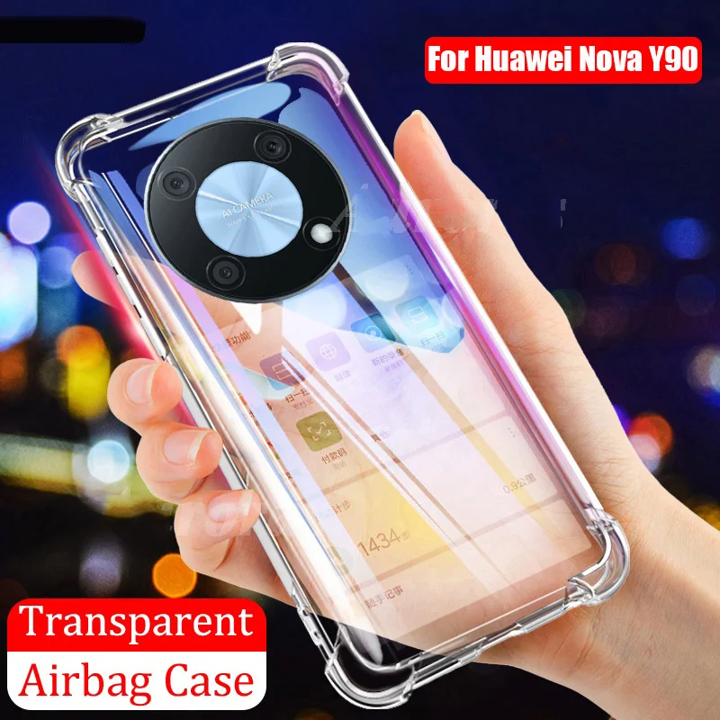 For Huawei Nova Y90 Phone Cover Case Airbag Silicone Clear Phone Casing for Huawei Nova Y90 Y70 9SE
For Huawei Nova Y90 Phone Cover Case Airbag Silicone Clear Phone Casing for Huawei Nova Y90 Y70 9SE