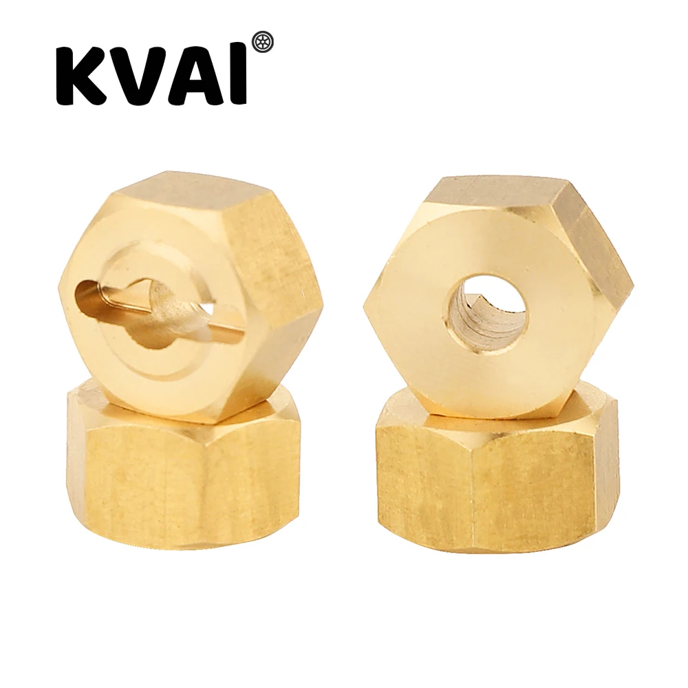 4pcs Brass Heavier Combiner Wheel Hub Hex Adapter for 1/18 Axial UTB18 RTR Capra Buggy RC Remote Control Toys Car Upgrade Parts
4pcs Brass Heavier Combiner Wheel Hub Hex Adapter for 1/18 Axial UTB18 RTR Capra Buggy RC Remote Control Toys Car Upgrade Parts