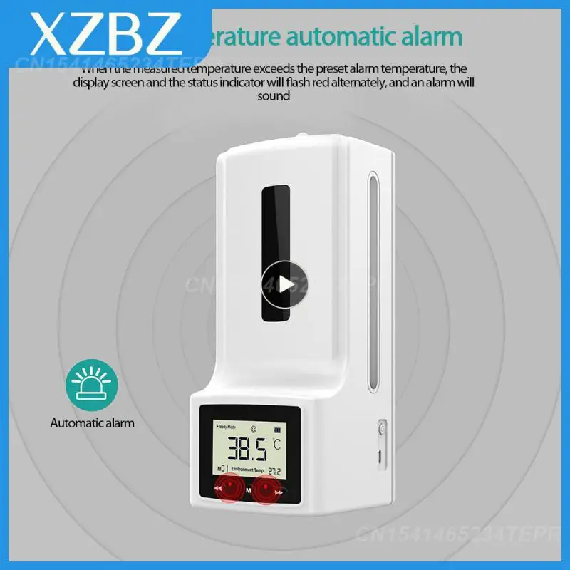 1L Intelligent Soap Dispenser Digital Display Screen Temperature Measuring Disinfection Machine With Broadcast In 12 Languages
1L Intelligent Soap Dispenser Digital Display Screen Temperature Measuring Disinfection Machine With Broadcast In 12 Languages