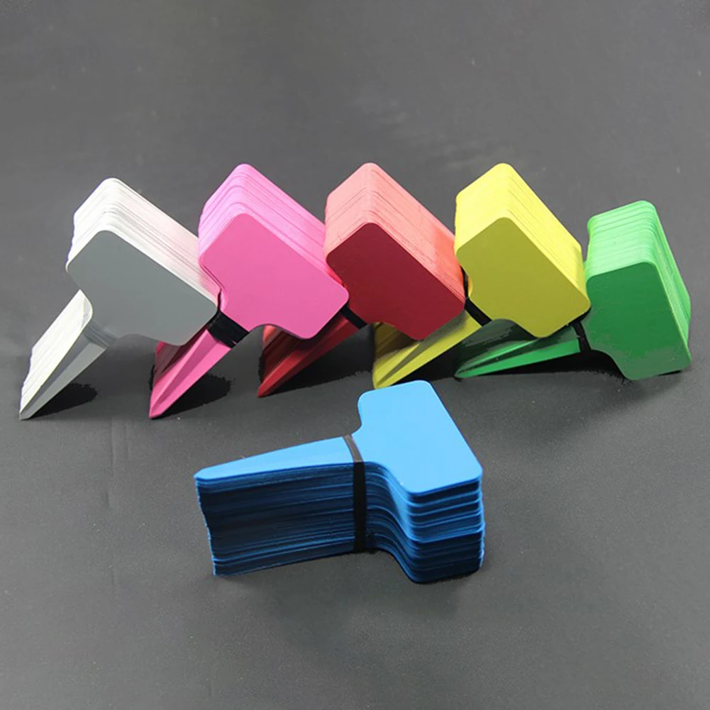 Insertion Card Plant Labels Sturdy T-shaped UV Resistant Waterproof 100pcs Durable PVC Quality Material Durable
Insertion Card Plant Labels Sturdy T-shaped UV Resistant Waterproof 100pcs Durable PVC Quality Material Durable