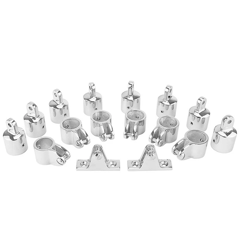 16 PCS Universal for 4-Bow Bimini Top Stainless Steel 316 Marine Hardware Set Deck
16 PCS Universal for 4-Bow Bimini Top Stainless Steel 316 Marine Hardware Set Deck